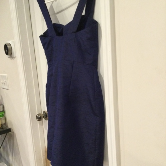 Navy blue cocktail dress - Picture 4 of 5